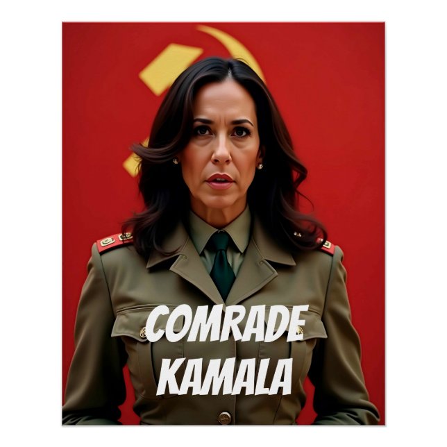Comrade Kamala 2024 Poster (Front)