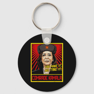 Comrade Kamala Kamala Harris Tim Wheimer Coach 202 Key Ring
