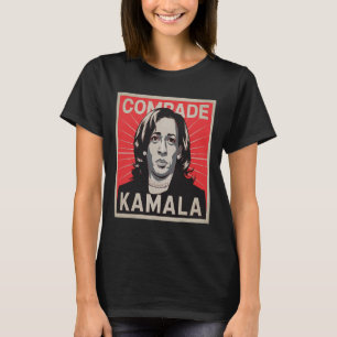 Comrade Kamala Shirt Funny Political Wearing Pearl