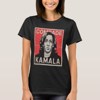 Comrade Kamala Shirt Funny Political Wearing Pearl