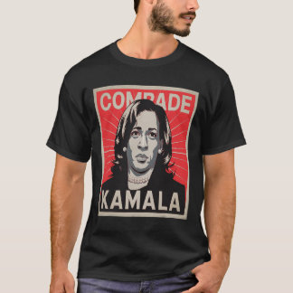 Comrade Kamala Shirt Funny Political Wearing Pearl