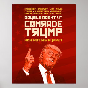 Comrade Trump: The Double Agent (Putin's Puppet) Poster