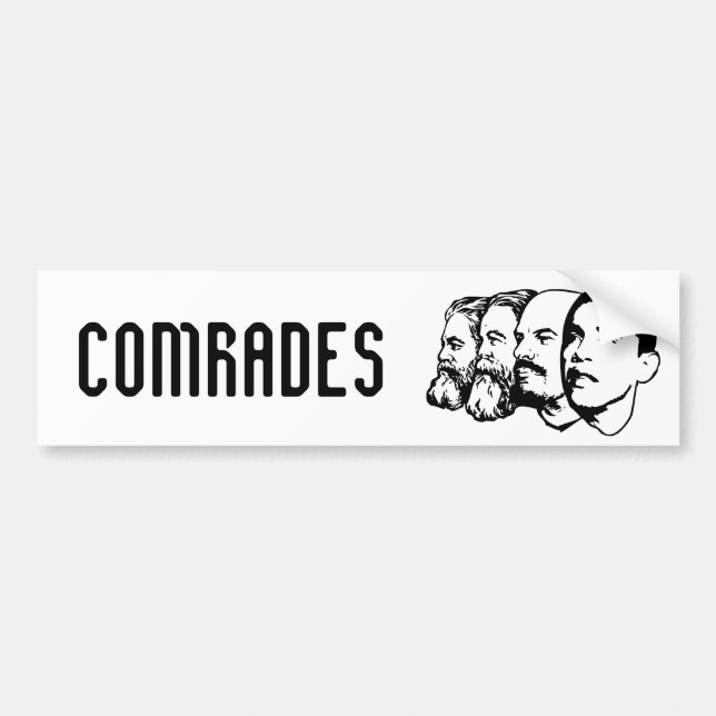 Comrades template bumper sticker (Front)