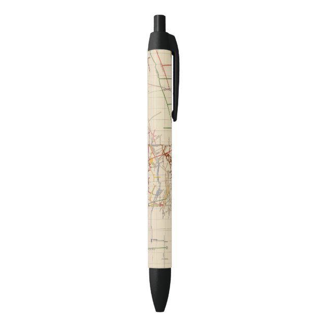 Comstock Mine Maps Number IV Black Ink Pen (Bottom (Vertical))