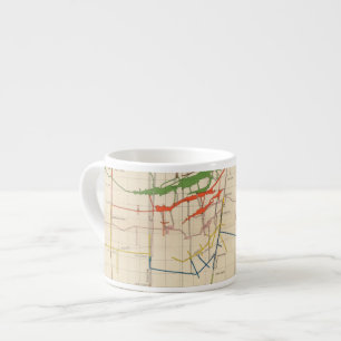 Comstock Mine Maps Number VI Espresso Cup
