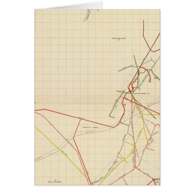 Comstock Mine Maps Number VII (Front)