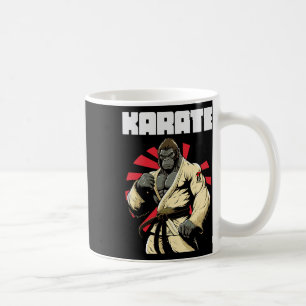 Comt Sports Karate Gorilla Coffee Mug