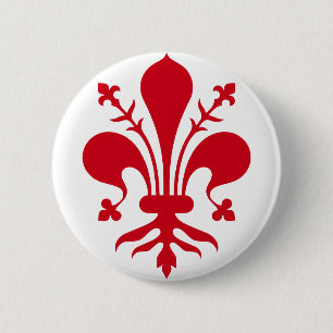 Comune di Firenze 6 Cm Round Badge