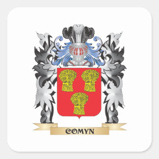 Comyn Coat of Arms - Family Crest Square Sticker
