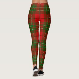Comyn tartan plaid leggings