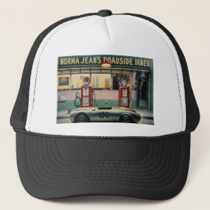 CON03-V2 Destiny Highway Calendar Girl.tif Trucker Hat