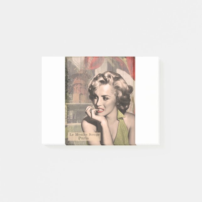 CON13CRBWRD-V4 The Thinker Red Lips.tif Post-it Notes (Front)