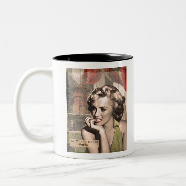 CON13CRBWRD-V4 The Thinker Red Lips.tif Two-Tone Coffee Mug (Left)