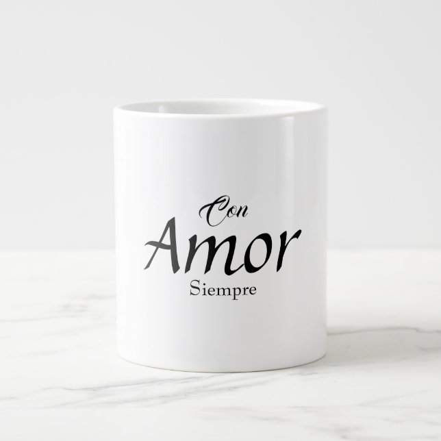 Con Amor, Siempre Speciality Mug (Front)