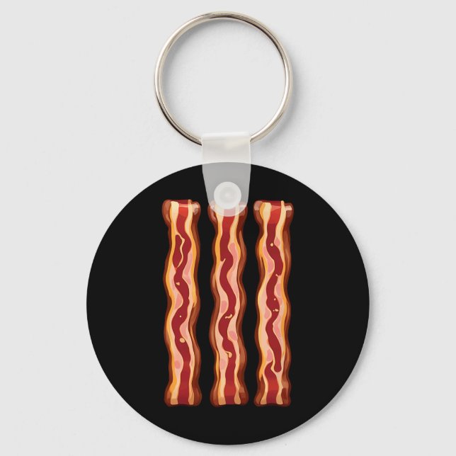 Con And Eggs Halloween Costume  Key Ring (Front)
