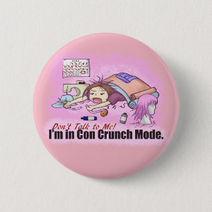 Con Crunch 6 Cm Round Badge
