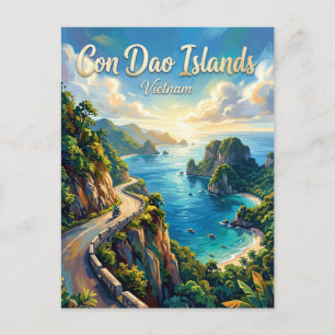 Con Dao Islands Vietnam Postcard