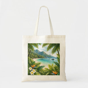 Con Dao Tropical Beach Paradise Tote Bag