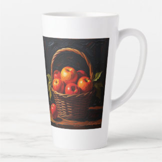 con Diseño de frutero Latte Mug