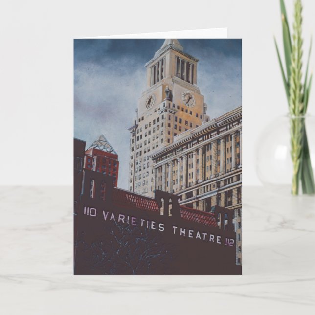 Con Edison’s Brief Encounter with St. Mark’s Greet Card (Front)