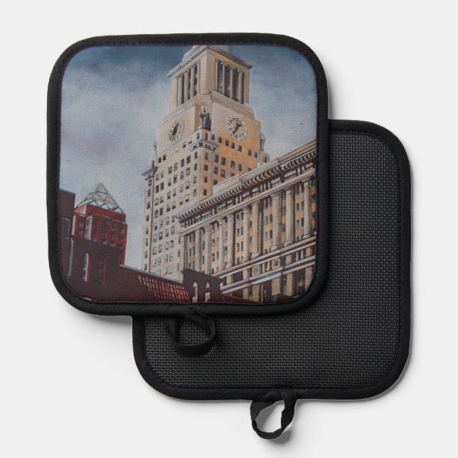 Con Edison's Brief Encounter with St Mark's Pot Holder (Front/Back)