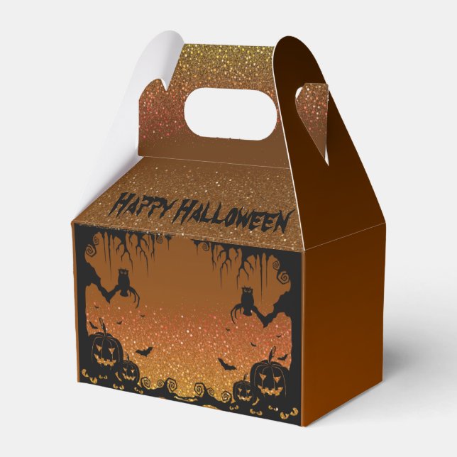  con feliz halloween favour box (Front Side)