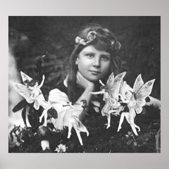 Conan Doyle The Cottingley Fairies Picture Poster (Front)