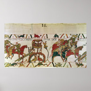 Conan flees, Duke William's Knights Fighting Poster