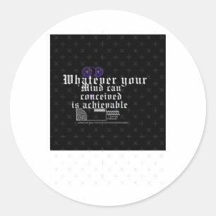 Conceive Achieve Sticker