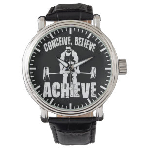 Conceive, Believe, Achieve - Workout Motivational Watch