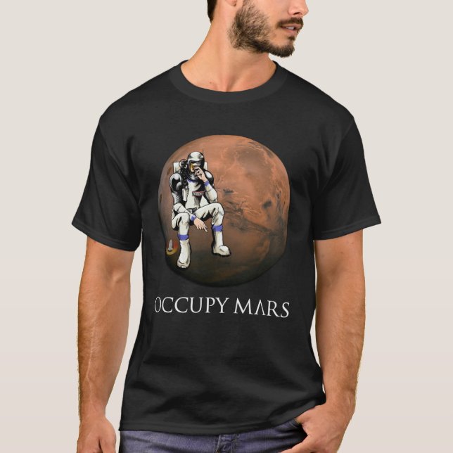 Concellation 2021 Occupy Mars 1 T-Shirt (Front)