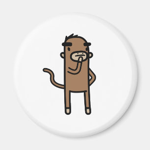 Concentrating Monkey Magnet