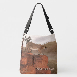 Concentration - Cougar Crossbody Bag
