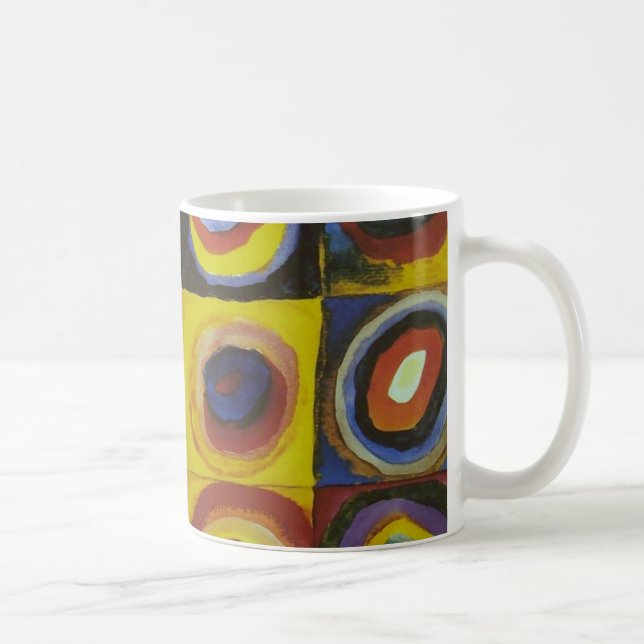 Concentric Circles, 1913 Coffee Mug (Right)