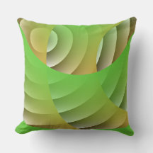 Concentric circlesThrow Pillow