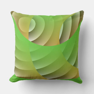 Concentric circlesThrow Pillow