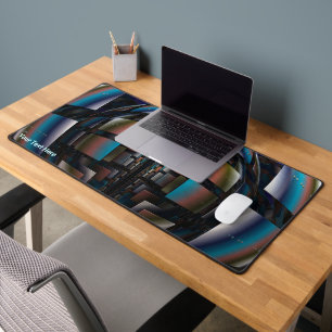 Concentric Hemispheres Desk Mat