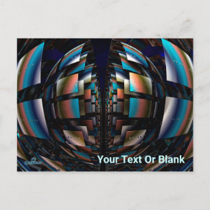 Concentric Hemispheres Postcard