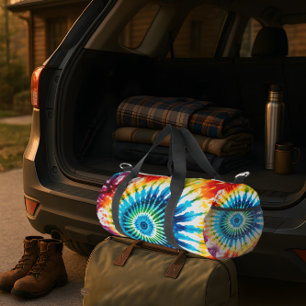 Concentric Rainbow Tie Dye Kit Bag