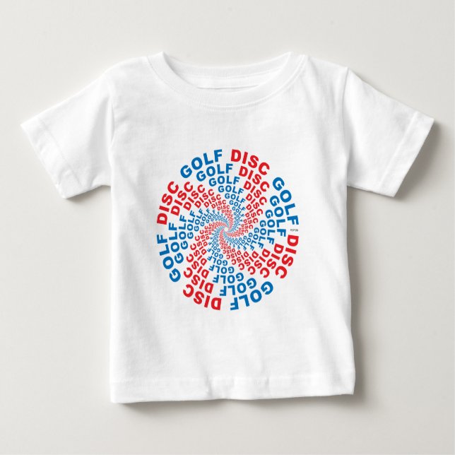 Concentric Text #1 Baby T-Shirt (Front)