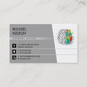 Concept Artist Consultant Business Card