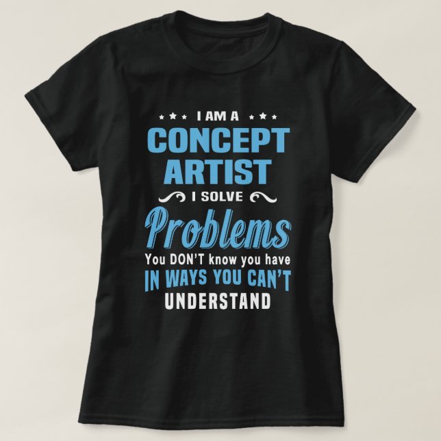 Concept Artist T-Shirt (Design Front)