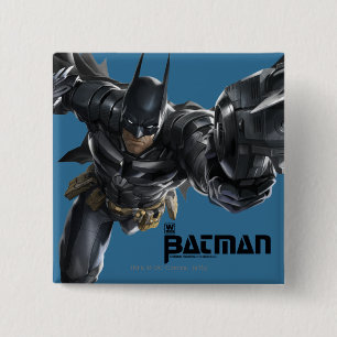 Concept Batman With Batclaw 15 Cm Square Badge