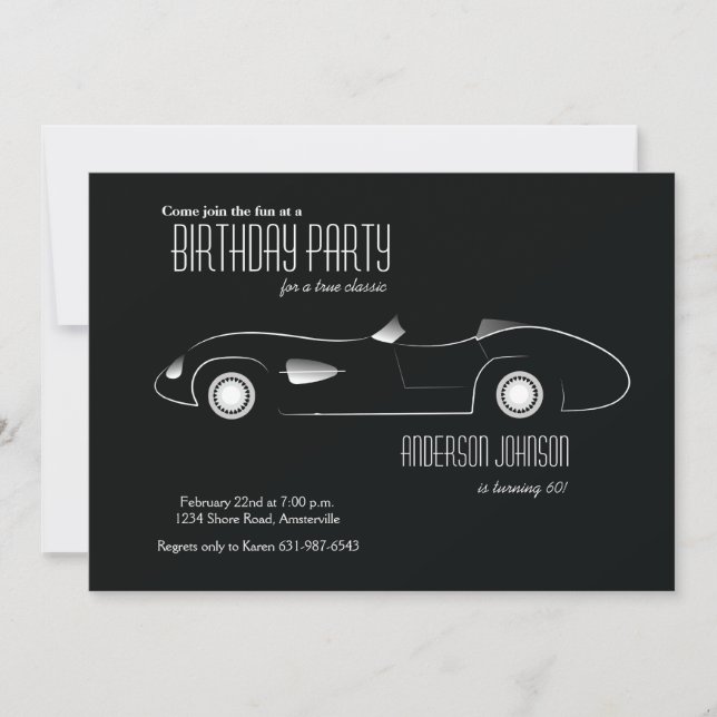 Concept Car Invitation (Front)