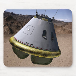 Concept of a crew exploration vehicle mouse pad