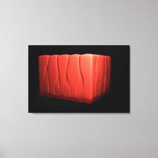 Concept Of Pseudostratified Columnar Epithelium Canvas Print (Front)