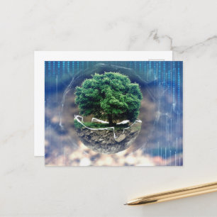 Concept Tree Postcard