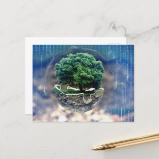 Concept Tree Postcard