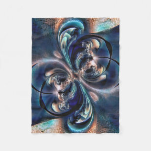 Conception fleece blanket