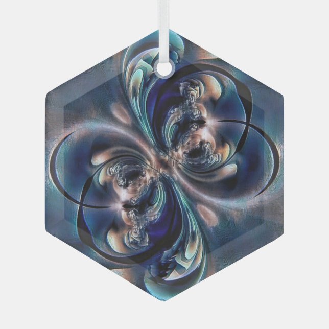 Conception  glass tree decoration (Front)